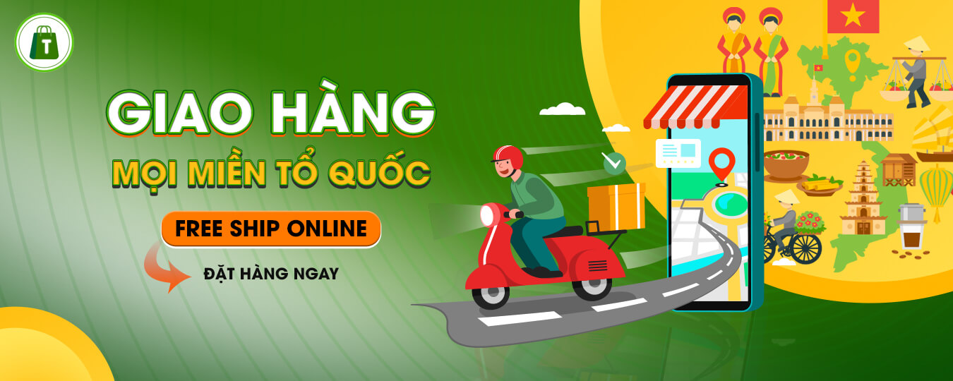 Giao hàng mọi miền tổ quốc