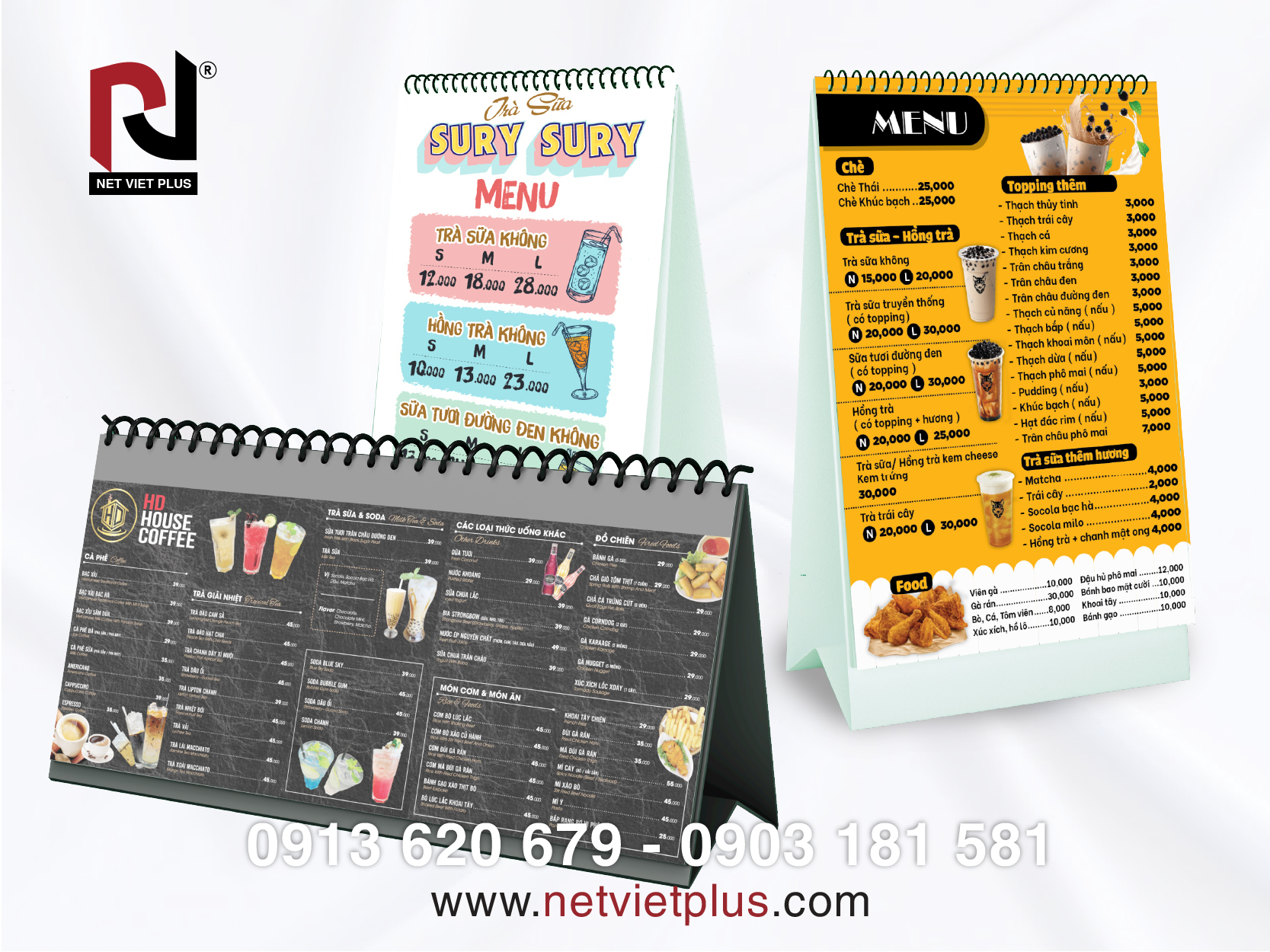 Tuy menu nhựa dễ dùng nhưng bạn cần có hướng xử lý đúng để thành phẩm trở nên đẹp mắt hơn