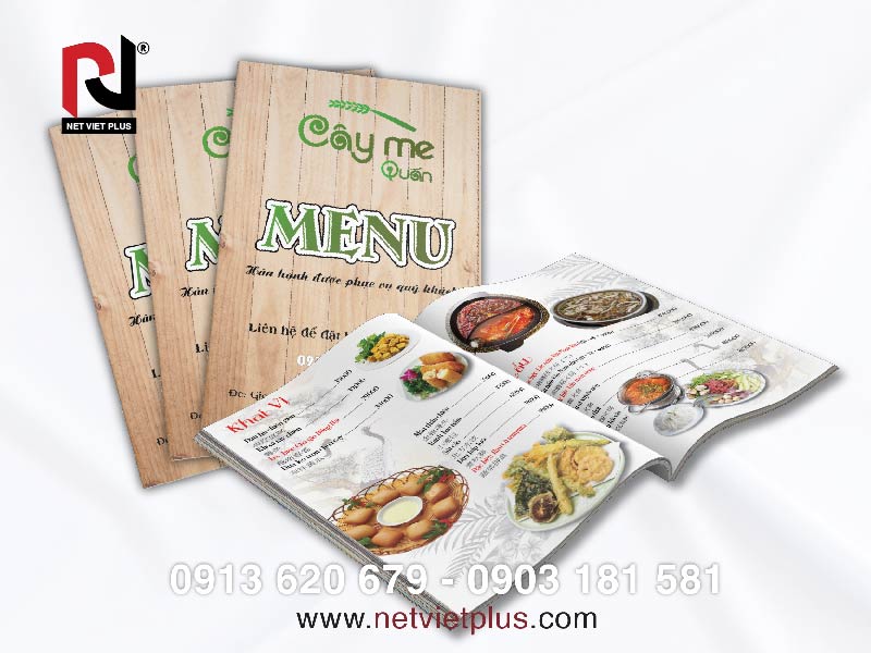 Lợi ích của khi làm menu giá rẻ và đẹp