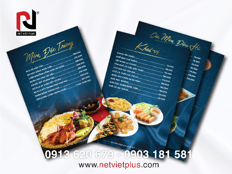 Thiết kế menu 