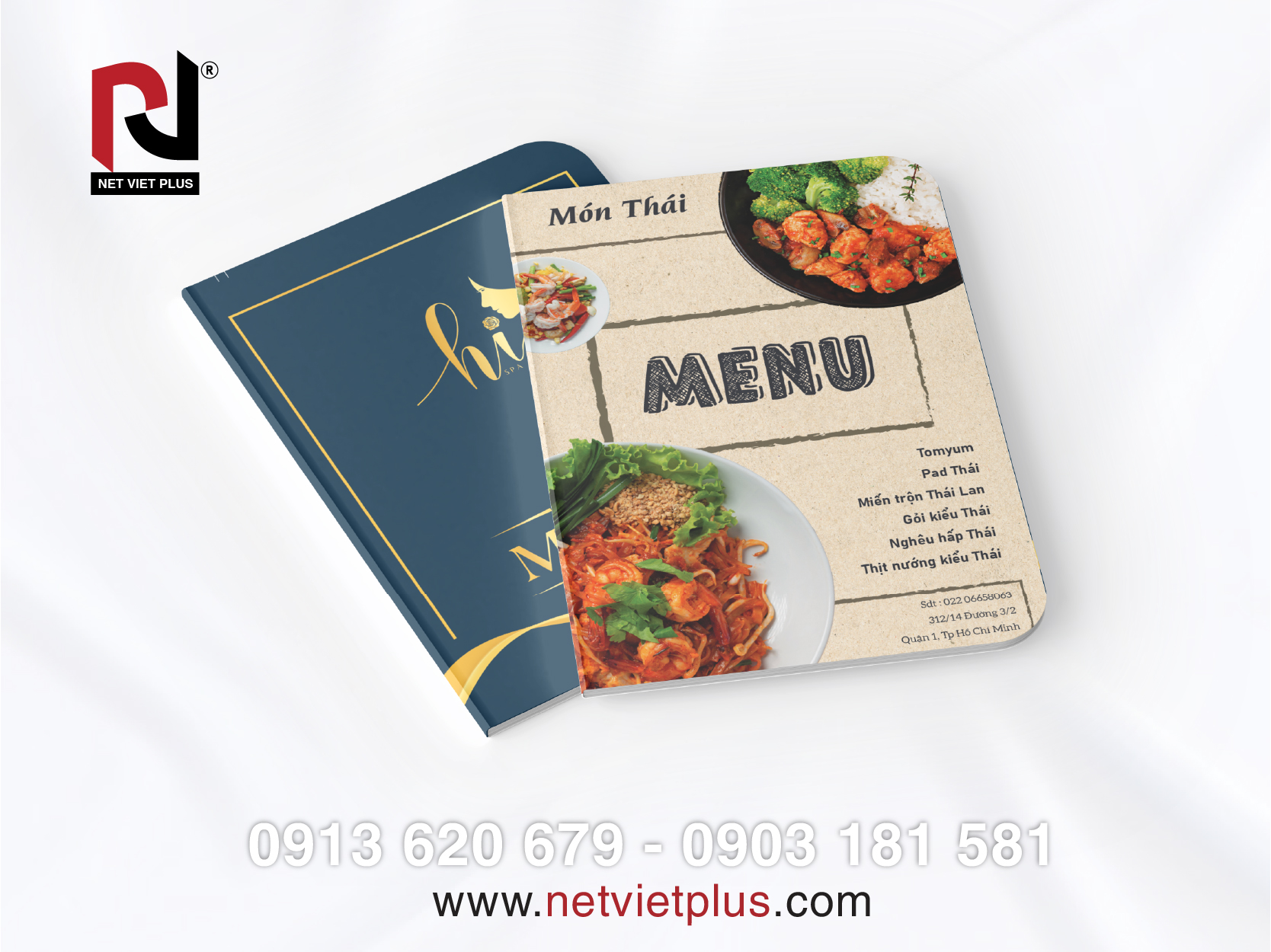 Menu nhựa được sử dụng phổ biến hiện nay