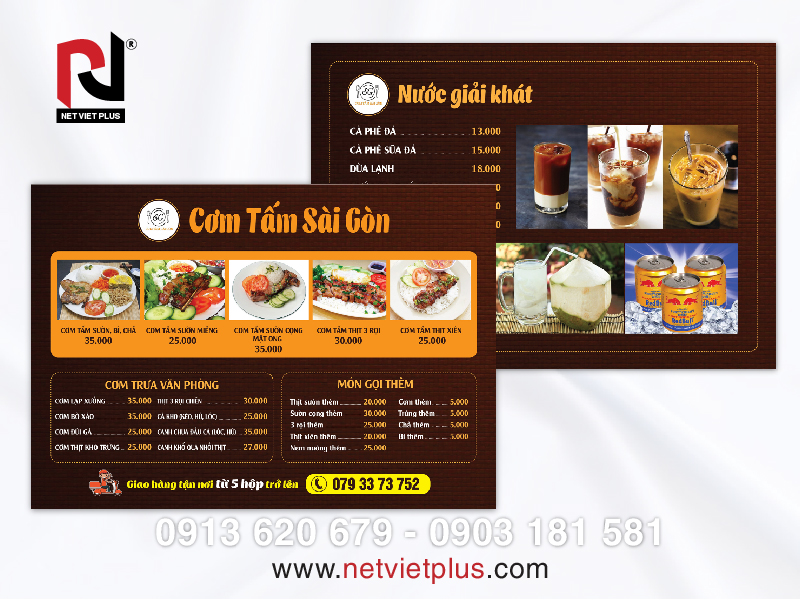 Tiêu chuẩn menu đẹp cần đáp ứng nhiều yếu tố