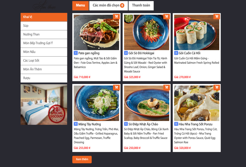 Bí quyết thiết kế menu online để thúc đẩy doanh thu