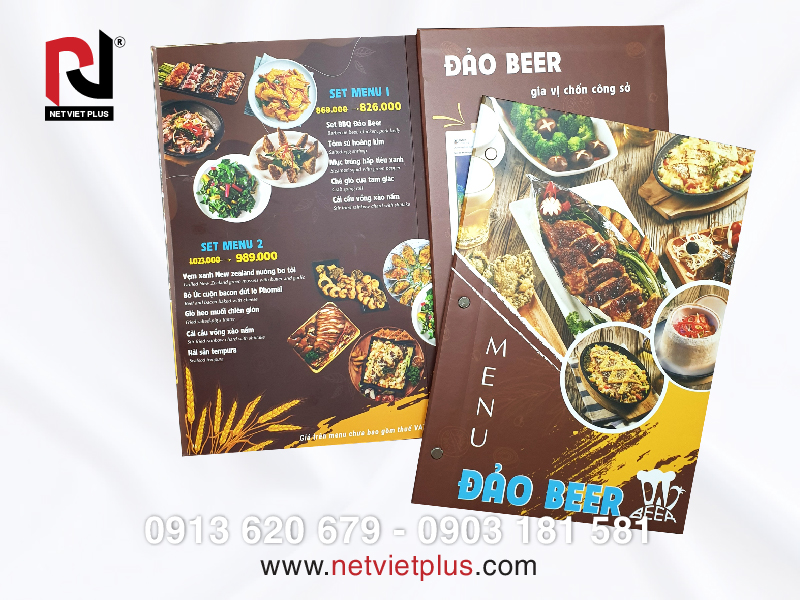 Menu quán nhậu gồm những gì?