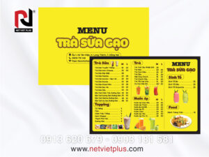 thiet ke menu tra sua 2