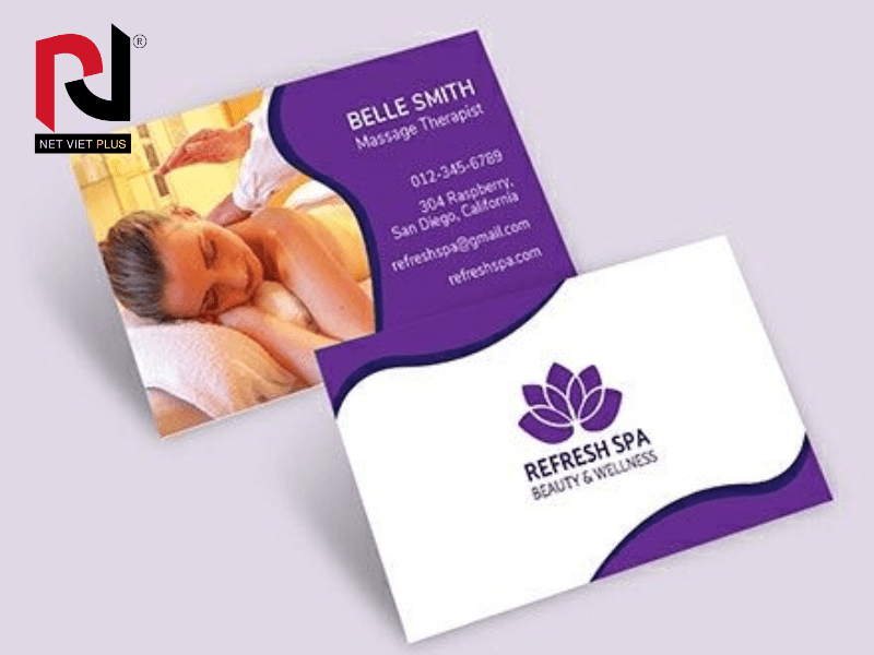 thiết kế voucher spa