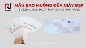 Mẫu Bao Muỗng Đũa Giấy Đẹp – Sự Lựa Chọn Hoàn Hảo Cho Nhà Hàng